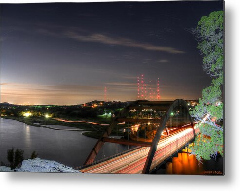 Austin Metal Print featuring the photograph 360 Sunrise by Andrew Nourse