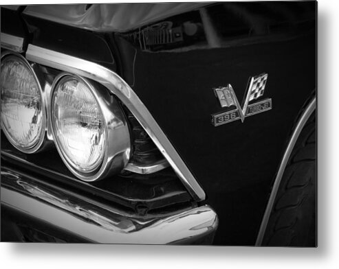 Classic Car Metal Print featuring the photograph 396 Turbo Jet by Lauri Novak