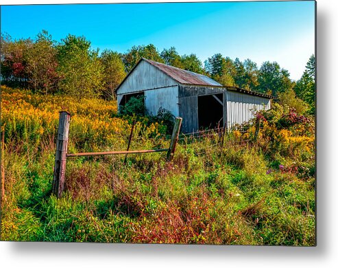 Abandoned Metal Print featuring the photograph Country Colors #4 by Brian Stevens