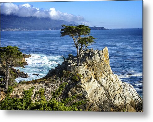 Lone Cypress Metal Print featuring the photograph Lone Cypress #4 by Leon Chang