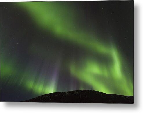 Astronomy Metal Print featuring the photograph Northern Lights #4 by John Shaw