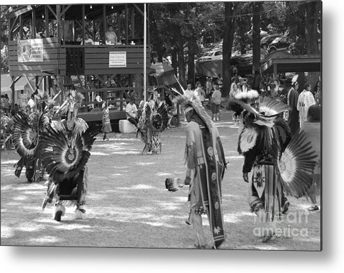Pow Wow Metal Print featuring the photograph Pow wow series by Yumi Johnson