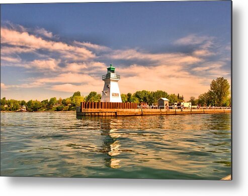 Lake Erie. Light House Metal Print featuring the photograph Tracybphotography. #41 by Tracy Bennett
