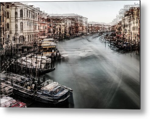 Grand Canal Metal Print featuring the photograph Untitled #40 by Massimo Della Latta
