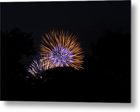 Washington Metal Print featuring the photograph 4th of July Fireworks - 011315 by DC Photographer