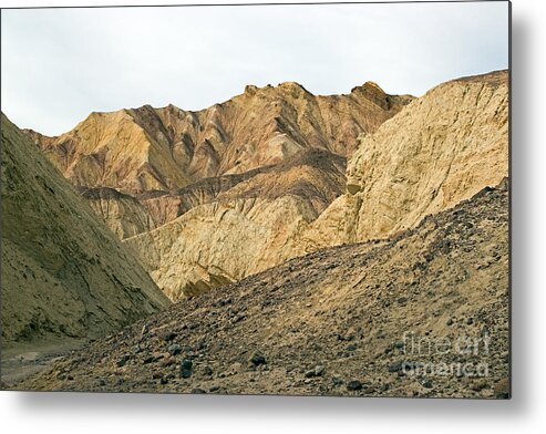 Afternoon Metal Print featuring the photograph Golden Canyon Death Valley National Park #6 by Fred Stearns