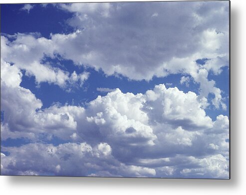 Atmosphere Metal Print featuring the photograph Cumulus Clouds #7 by A.b. Joyce