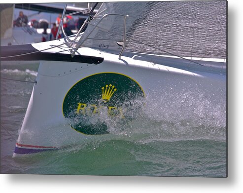 Rolex Metal Print featuring the photograph San Francisco Sailing #74 by Steven Lapkin