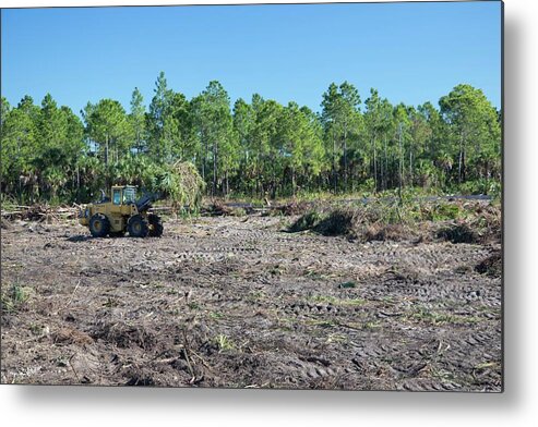 Environment Metal Print featuring the photograph Everglades Restoration #8 by Jim West