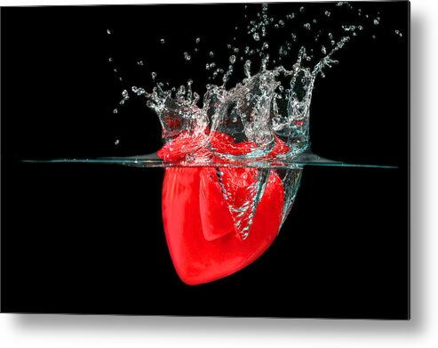 Beauty Metal Print featuring the photograph Heart by Peter Lakomy