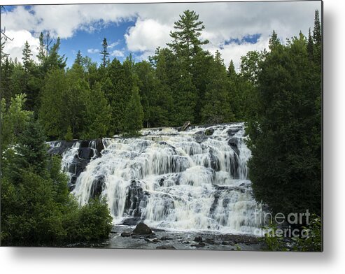 Flickr Explore Metal Print featuring the photograph A Cascade... by Dan Hefle
