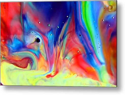 A Higher Frequency Metal Print featuring the painting A Higher Frequency by Joyce Dickens