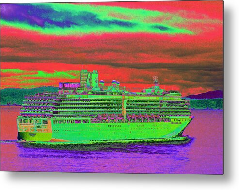 Holland America Metal Print featuring the photograph A More Colorful HAL by Richard Henne