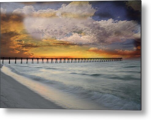 Scifi Metal Print featuring the photograph A Place Far Away by Renee Hardison