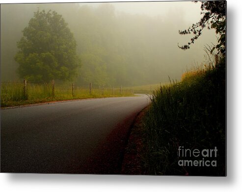 Cades Cove Metal Print featuring the photograph A Quiet Morning by Michael Eingle