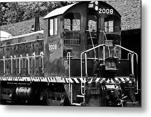 Train Metal Print featuring the photograph A Time Forgotten by Christina Ochsner