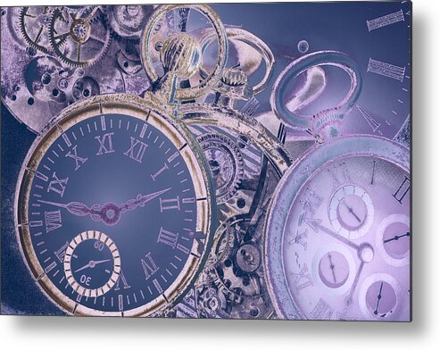 Time Metal Print featuring the photograph A time of memories A time of forgetting by Ches Black