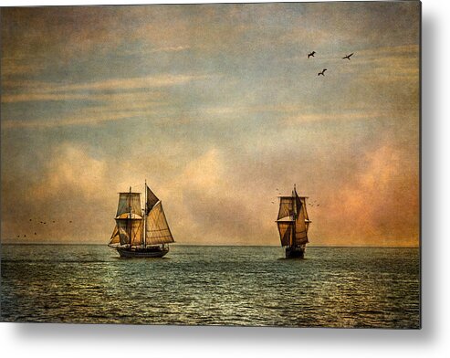 Tall Ship Metal Print featuring the photograph A Vision I Dream by Dale Kincaid