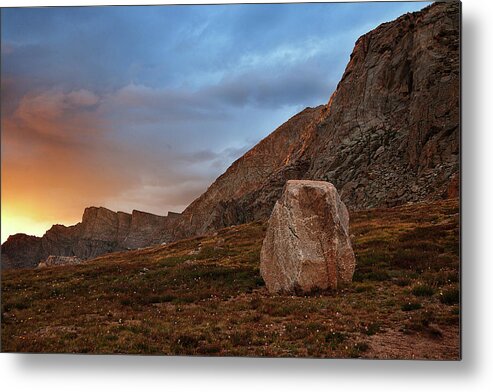 Sunset Metal Print featuring the photograph A Warm Embrace by Jim Garrison
