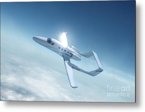 Adam Aircraft Metal Print featuring the painting A700 by Adam Burch