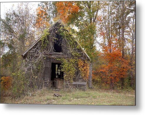 Old Building Metal Print featuring the photograph Abandoned by Robert Camp