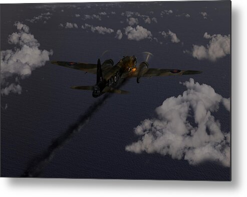 Aa-r Metal Print featuring the photograph Above and beyond - Jimmy Ward VC by Gary Eason