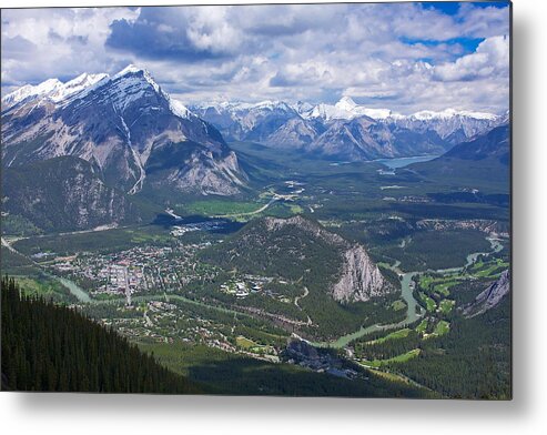 Banff Metal Print featuring the photograph Above Banff by Stuart Litoff