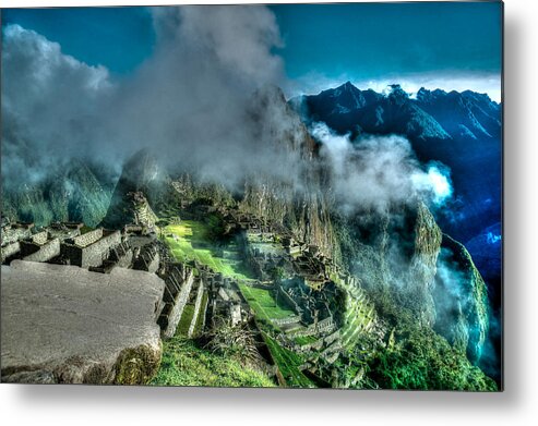Photograph Metal Print featuring the photograph Above The Clouds by Richard Gehlbach