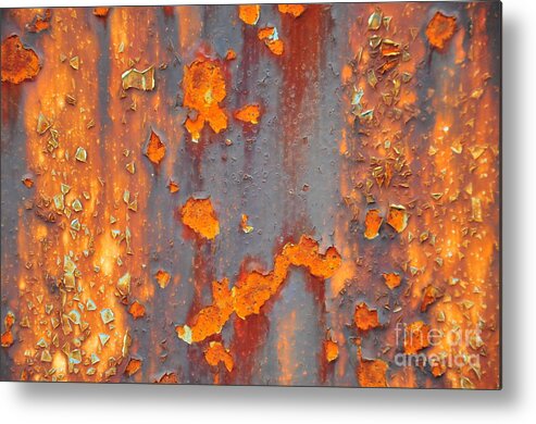 Rust Metal Print featuring the photograph Abstract Rust by Randi Grace Nilsberg