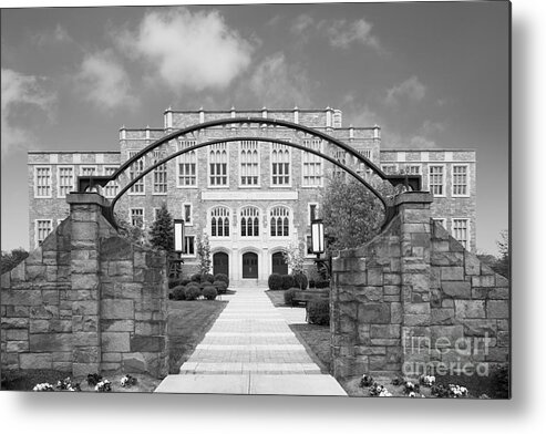 Albany Metal Print featuring the photograph Albany Law School Gate by University Icons