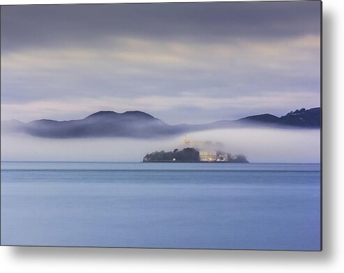 San Francisco Metal Print featuring the photograph Alcatraz by Lee Harland