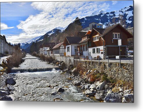 Alps Metal Print featuring the photograph Alps vicinity by Felicia Tica