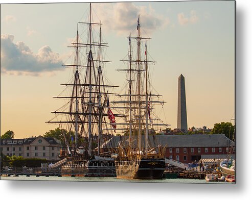 Boston Metal Print featuring the photograph American History by Brian MacLean