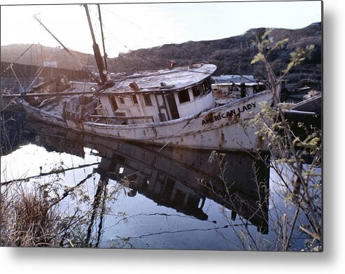 Shipwreck Metal Print featuring the photograph American Lady by Lin Grosvenor