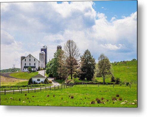 Country Metal Print featuring the photograph America's Heartland by April Reppucci