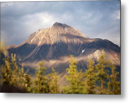 Alaska Metal Print featuring the photograph An Unnamed Peak Above Lower Twin Lake by Corey Rich