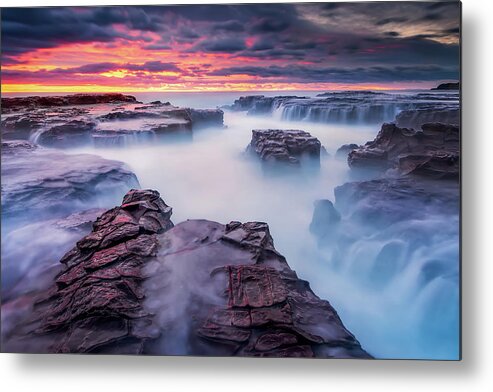 Kiama Metal Print featuring the photograph Another World by Joshua Zhang