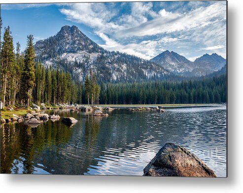 Wallowa Mountains Metal Print featuring the photograph Anthony Lake by Robert Bales