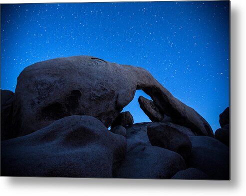 America Metal Print featuring the photograph Arch Rock Starry Night 2 by Stephen Stookey