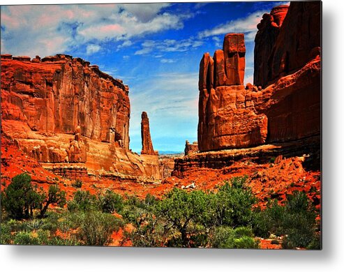 Arches National Park Metal Print featuring the photograph Arches 15 by Marty Koch