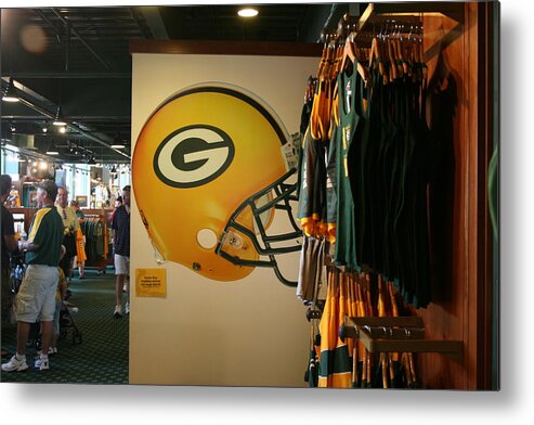 Wisconsin Metal Print featuring the photograph Are You Ready For Some Football ? by Kay Novy