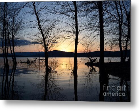 Water Metal Print featuring the photograph Ashokan Reservoir 43 by Cassie Marie Photography