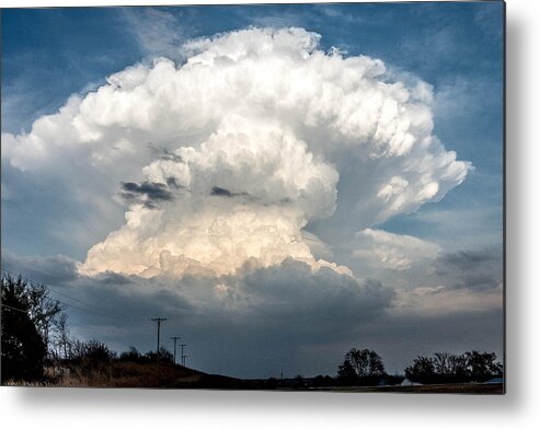 Thunderstorm Metal Print featuring the photograph Atomic Cumulus by Marcus Hustedde