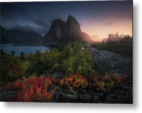 Norway Metal Print featuring the photograph Autumn Is Coming by Carlos F. Turienzo