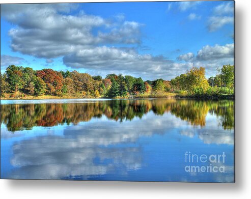 Autumn Metal Print featuring the photograph Autumn Series 14 by Jimmy Ostgard