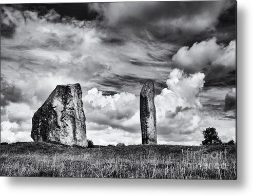 Avebury Metal Print featuring the photograph Avebury Stone Circle by Tim Gainey