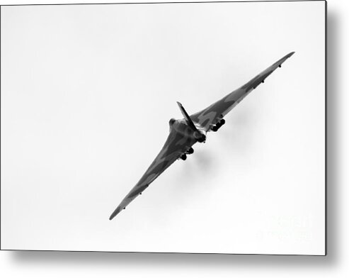 Vulcan Bomber Metal Print featuring the photograph Avro Vulcan XH558 by Airpower Art