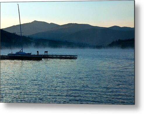 Dock Metal Print featuring the photograph Awaiting the Sail by Eric Rundle