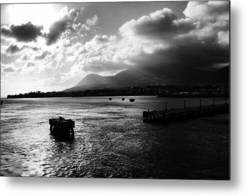 Landscape Metal Print featuring the photograph Back to Sea by Paul Watkins