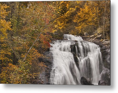 Landscape Metal Print featuring the photograph Bald River Falls by Barry Cole